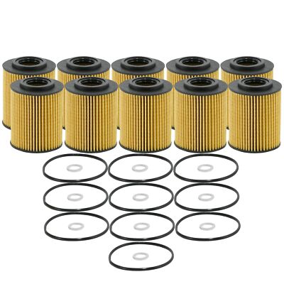 Wix Set of 10 Engine Motor Oil Filters For Genesis Hyundai Kia StdAsp GAS