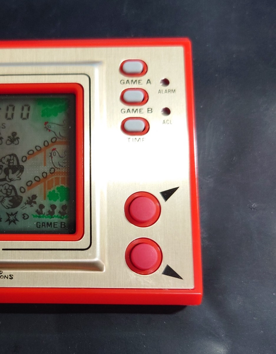 in hand] NINTENDO GAME AND WATCH Mickey Mouse 1981 Reflector
