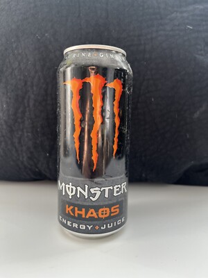 Monster Energy Khaos - Energy + Juice - 2008 - Empty Can