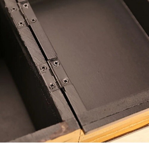 Falsche Bücherbox Vintage Aufbewahrung Requisiten Schmuckaufbewahrung Holz Antik Klassisch Behälter - Bild 9 von 12