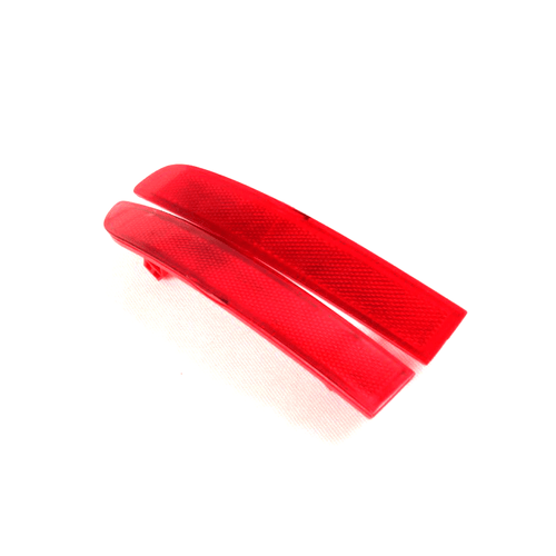 2Pcs Rear Bumper Tail Red Reflectors Cover Fit for VW Golf 5 MK5 R32 2006-2009 - Picture 10 of 15