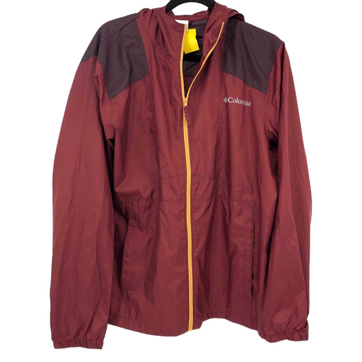 Columbia Red Classic Windbreaker Jacket | Versatile & Stylish | eBay