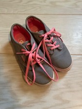 Girls Vans Gray Shoes Size 1 Used
