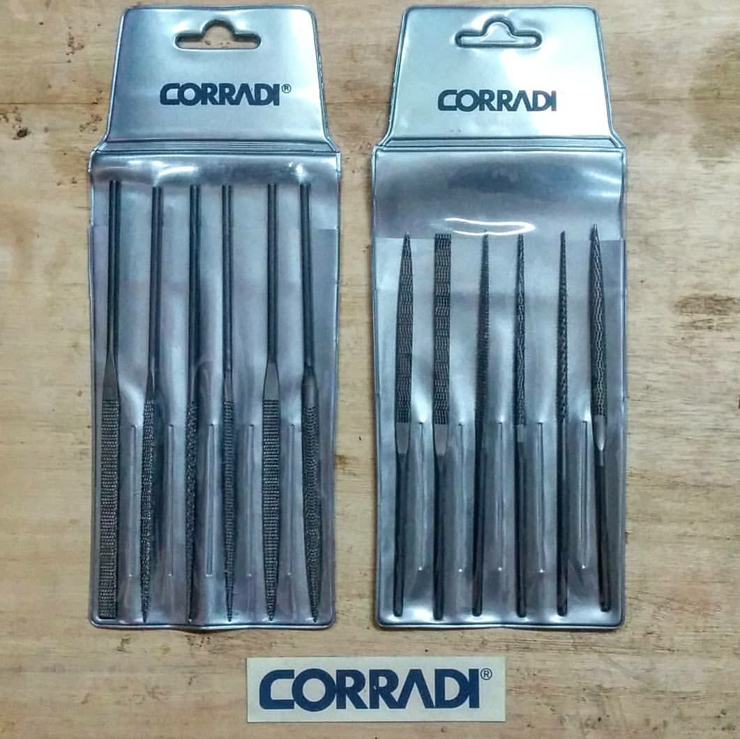 CORRADI Italian Needle Rasps 140-160 mm, set of 12 | eBay