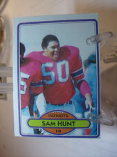 1980 Topps Football Card    #62 Sam Hunt    (93571)