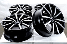 18 Wheels Rims Black 5x114.3 Ford Mustang Civic Accord Es350 Gs400 Camry Sienna