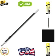 Dr. Grip Ink Refills for Ballpoint Smooth Writing Pens, Fine Point, Black Ink...