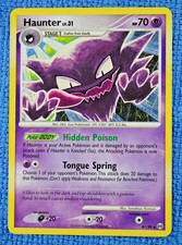 2009 Pokemon, Platinum Arceus, 41/99 Haunter Lv. 31, Tomokazu Komiya TCG Art on eBay