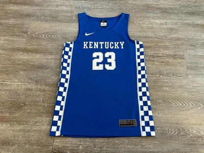 Anthony Davis Nike Kentucky Wildcats #23 Basketball Jersey Blue Size Youth XL - Image 1 of 4