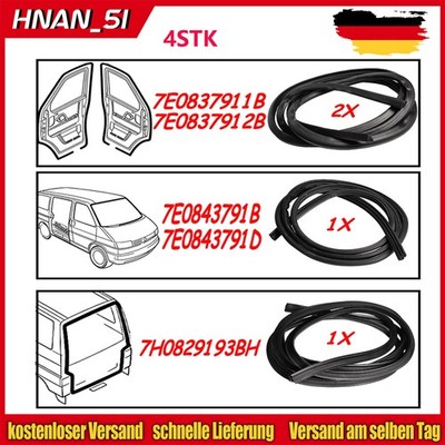 2x Türen+1x Heckklappe+1x Schiebetür Türdichtung Für VW Transporter T5 T6 DHL