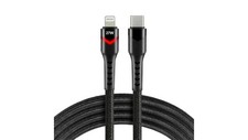 5903205774262 Kabel przewód USB-C - Apple Lightning RGB LED 100cm everActive CBB