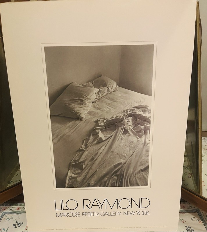 Vintage Lilo Raymond  Marcuse Pfeifer Gallery New York 1979 Lithograph/poster