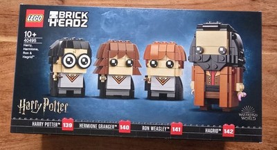 LEGO  Harry Potter 40495   Harry, Hermine, Ron & Hagrid BrickHeadz NEU OVP