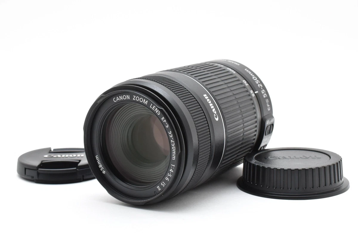 Canon EF-S 55-250mm Focal Camera Lenses for sale | eBay