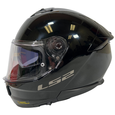 LS2 Adult Stream II Full Face Street Motorcycle Helmet Glossy Black Size  XXL | eBay