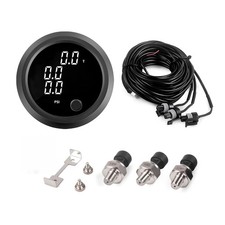 Three Display Air Pressure Gauge 232psi Led Digital Air Ride Three Display Air Pressure Gauge 232psi Led Digital Air Ride