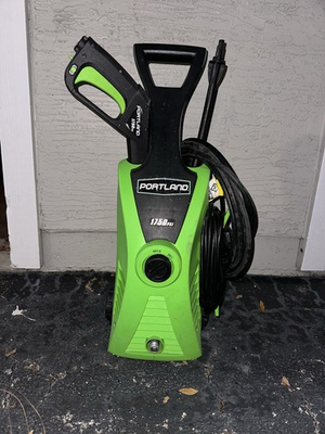 #ad #ad PORTLAND 1750 PSI Electric Power Washer w Hose amp; Gun – Used $60.00