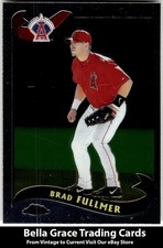2002 Topps Traded & Rookies Brad Fullmer #T78 Anaheim Angels Chrome MLB  