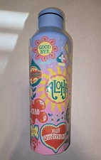 BRAND NEW Disney Parks 2024 It's a Small World Corkcicle Metal Water Bottle NWT