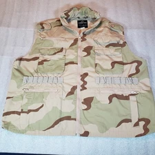 Rothco Ranger Vest Mens 2XL Camouflage Tactical Hunting Utility Cotton Polyester