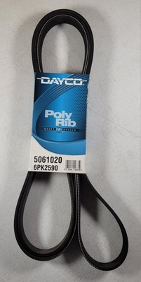 #ad Dayco Poly Rib Serpentine Drive Belt 5061020 OEM 6PK2590 Quiet Design USA $15.00