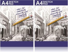 A4 Sketchbook Sketch Pad Sketching Book Artists Sketchpad Kids Children Drawing
