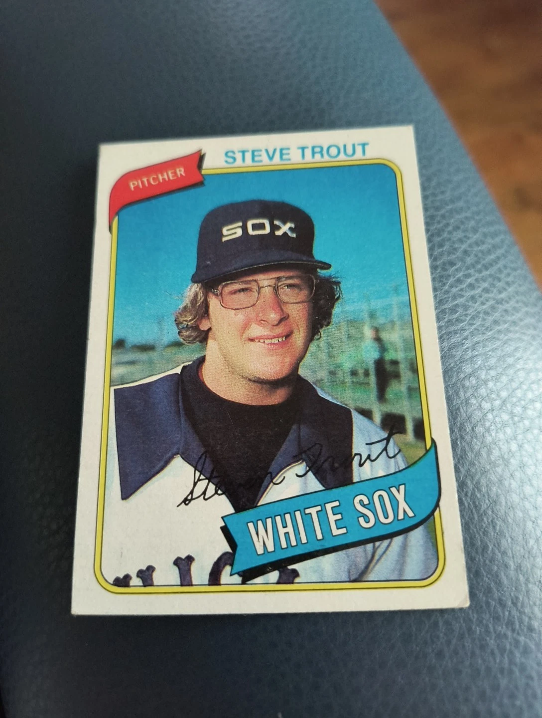 STEVE TROUT 1980 TOPPS #83 FREE SHIPPING