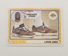 Lebron James Sneaker Stars No. 44 2023-24 Panini NBA Sticker &amp; Card Collection