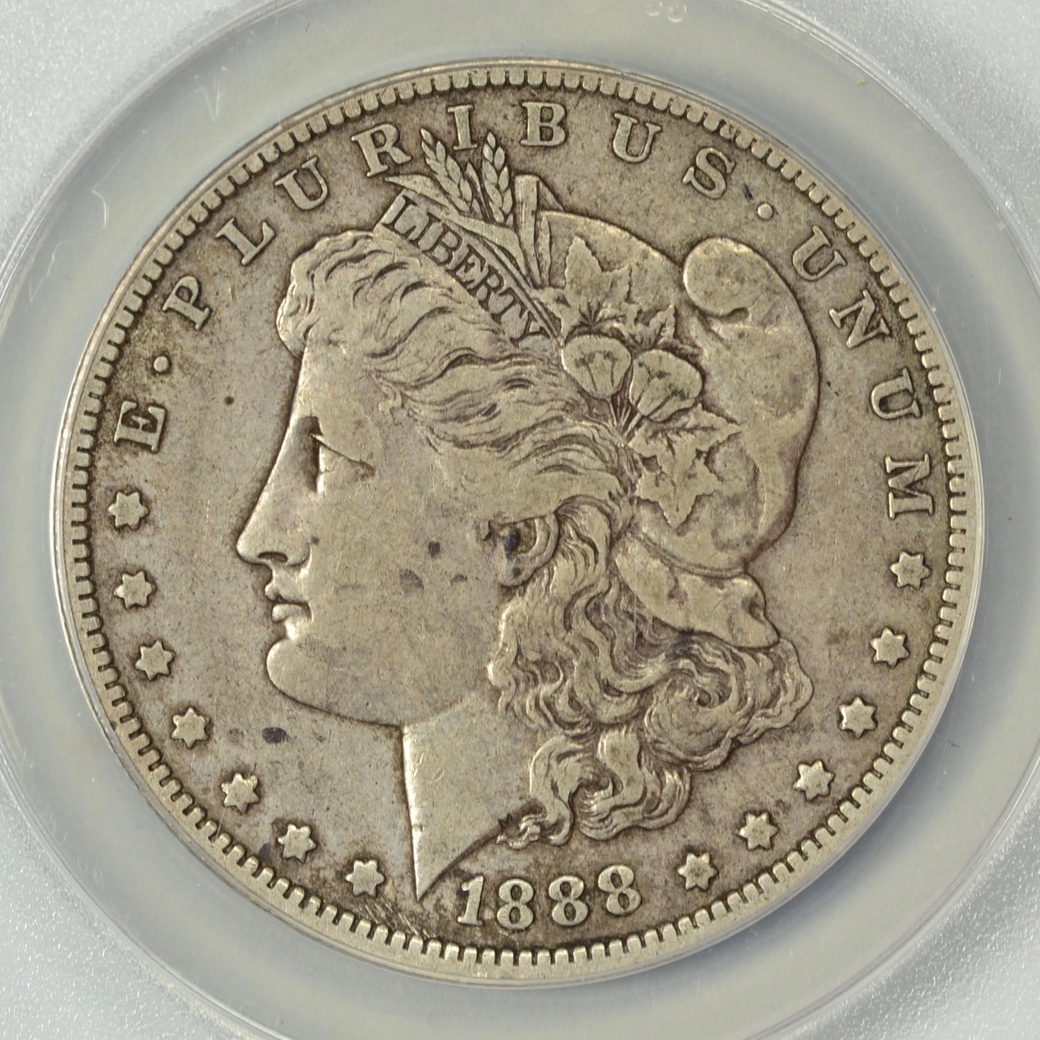 1888-O  ANACS  VF30  MORGAN DOLLAR  *  VAM-7A  SHOOTING STAR  * #4668677