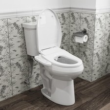 HOROW Two-Piece Elongated Toilet Smart Seat 1.1/1.6 GPF Dual Flush 12'' Rough In
