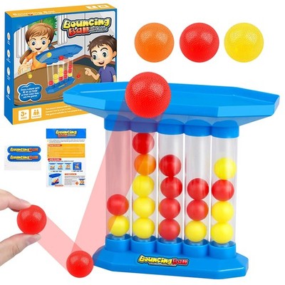 Bouncing Ball Tischspiel, Bounce Off Game, 4 Gewinnt Abprallen PartySpiel, Ju...
