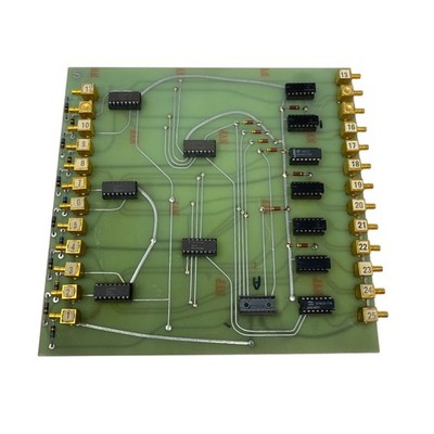 Logic Circuit Board Gold Test Pins TTL 7400 Series ICs