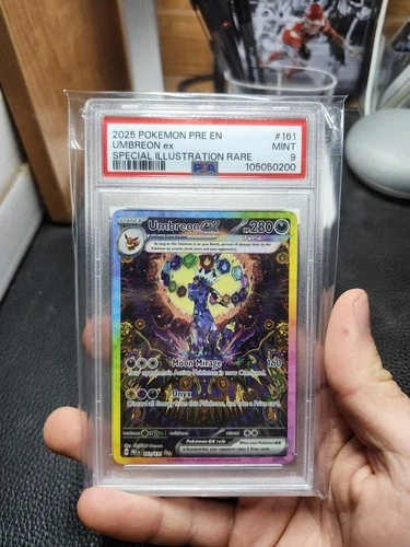 Pokémon Prismatic Evolutions Umbreon Special Illustration Rare 161/131 PSA 9
