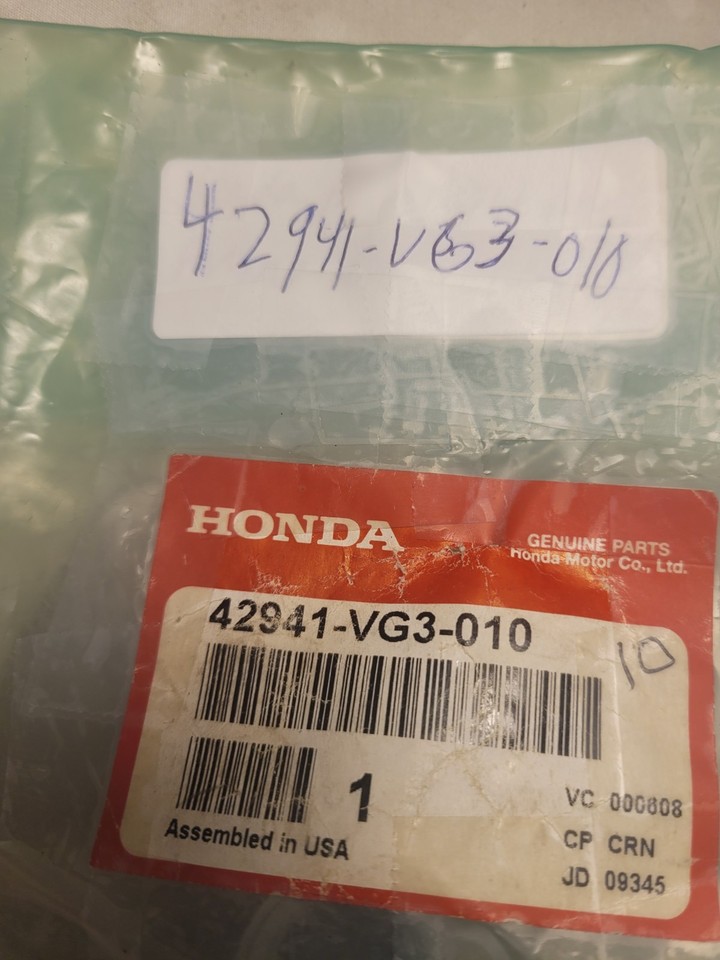 Pezzo Di Ricambio Honda Braccio Regolatore Honda 42931-VG3-010