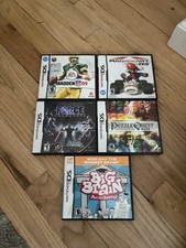 Lot Of 5 Empty DS Game Cases With Manual Mariokart Star Wars Madden 09 NO GAMES