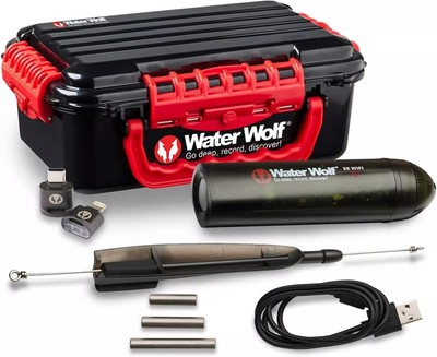 #ad UNDERWATER FISHING CAMERA WATER WOLF 2K WI FI LIVE STREAMING FREE APP $295.00