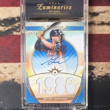 Topps 2024 Luminaries Hit Kings Jose Altuve Autograph Relic /10 Astros