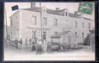 Old postcard Andrezieux Loire Les Boulevards