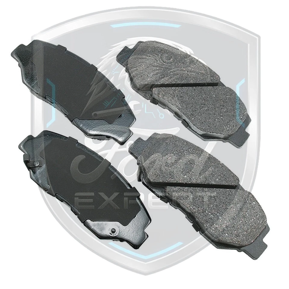 Kit de pastillas de freno delanteras y traseras de cerámica Akebono OEM para Honda CR-V 2005-2016 9 años Wa Foto 4 de 4