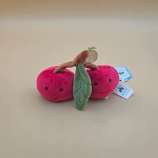Jellycat Fabulous Fruit Cherry - AUTHENTIC - NEW WITH TAGS