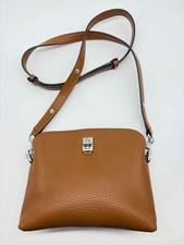 Pre-Owned Rebecca Minkoff Brown Pebbled Crossbody