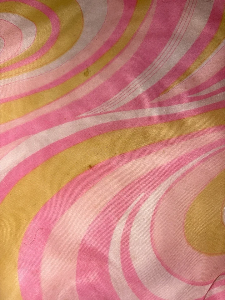 Bolso colgante de lencería MCM vintage "Celebrity Hamper" encaje volantes retro años 70 EE. UU. Foto 4 de 4