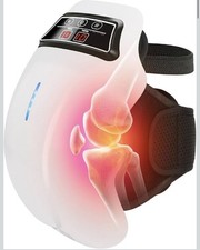 2-in-1 Cordless Knee Massager with Heat Vibration Therapy Pain Relief Fast Ship