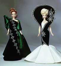 Barbie Bob Mackie Jewel Essence 1990/1996 Collezione Completa  5 Pezzi 