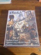1806 Rossbach Avenged: Napoleon's Jena-Auerstadt Campaign, Game, Sealed, NIB