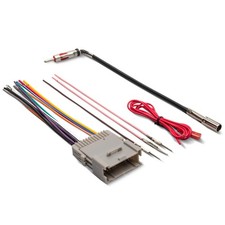 Radio Harness W/Antenna Adapter Replacement for 2000-2012 Buick Chevrolet Sil...