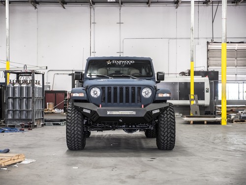 Road Armor 5183Xfspb Spartan Front Bumper Bolt On Accessory Skid Plate - Picture 4 of 7