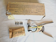 Vintage 1946 Stoney Ear Release Livestock Tattoo Set
