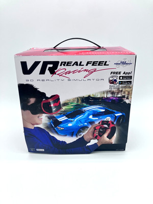 VR REAL FEEL VIRTUAL REALITY CAR RACING 3D REALITY SIMULATOR-NIB