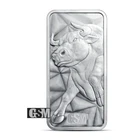 10 oz Bull and Bear Silver Bar (GSM)